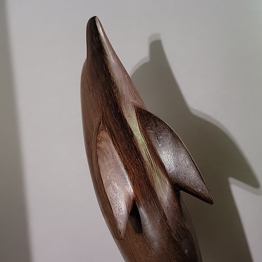 VINTAGE Ironwood Dolphin Mid-Century Modern - Picture 8 of 15